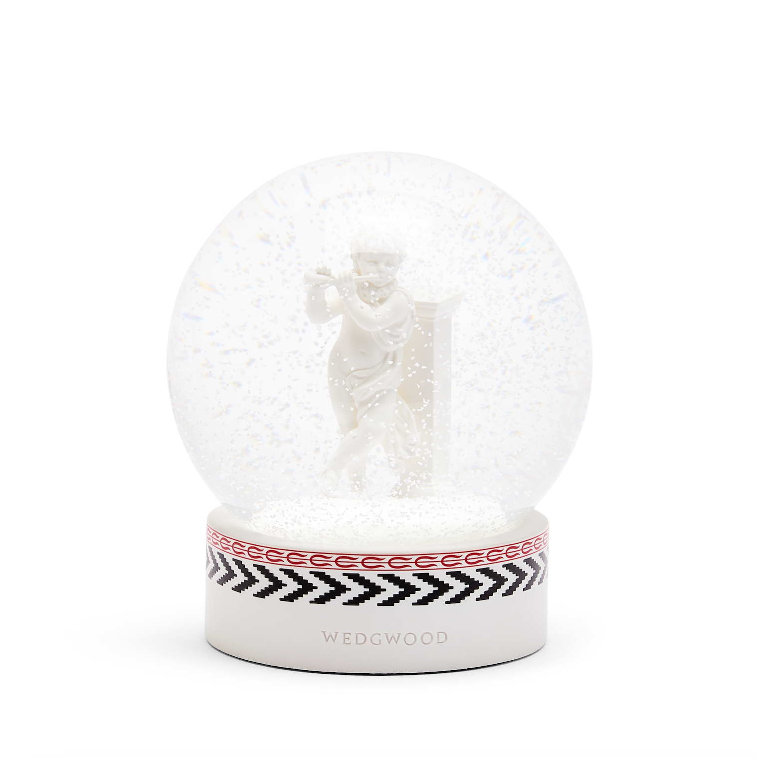 Christmas Cherub Snow Globe