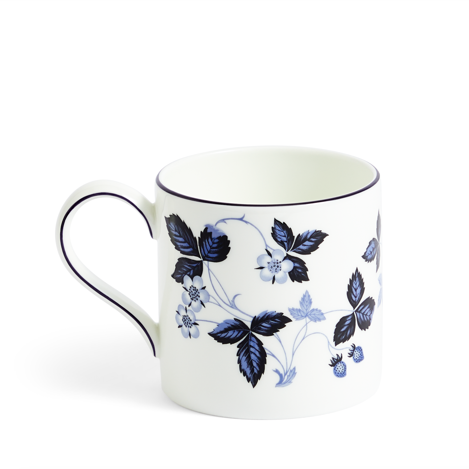 Wild Strawberry Inky Blue Mug 11floz