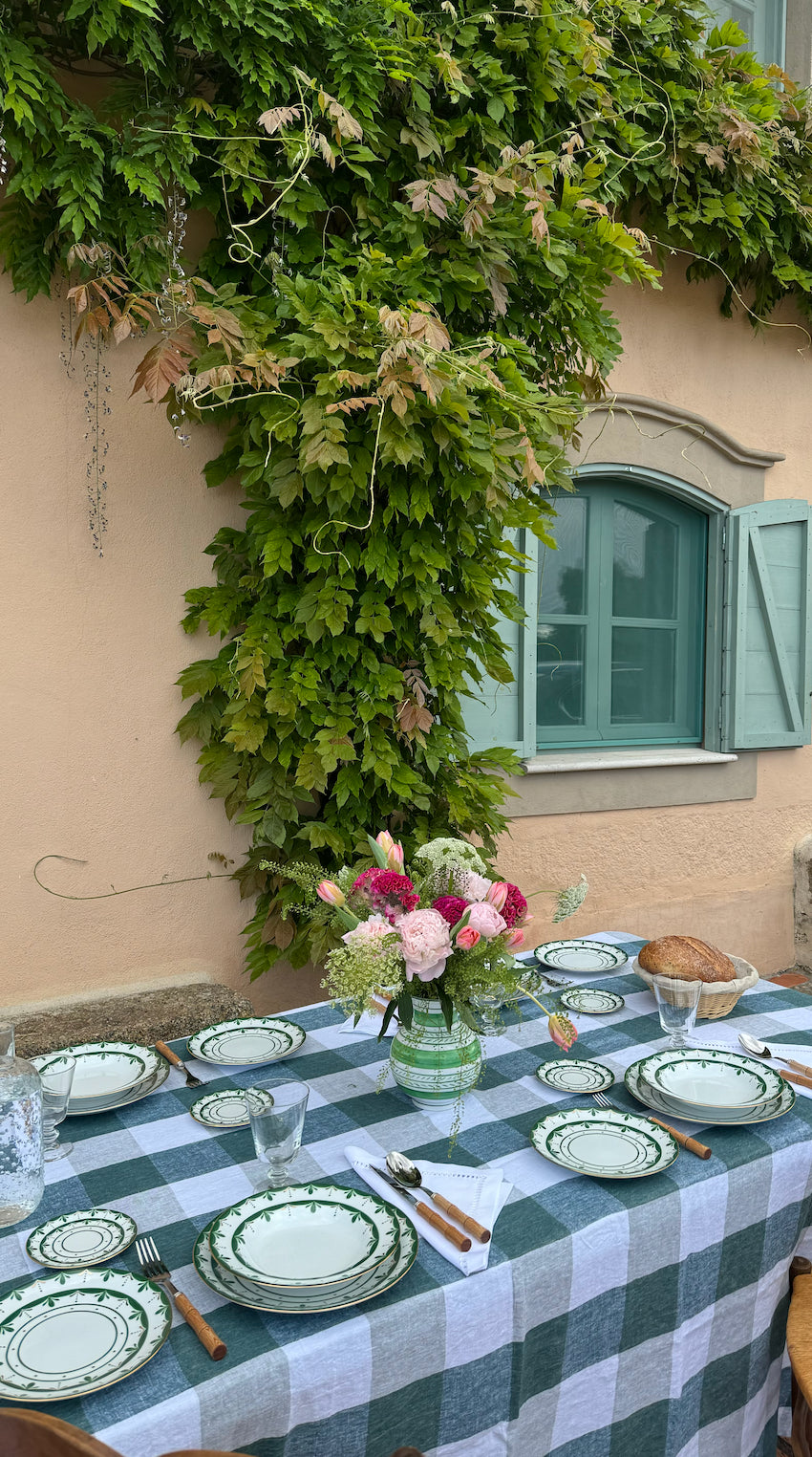 Alhambra Green Dessert Plate