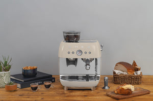 Semi-Automatic Espresso Machine EGF03 in Cream