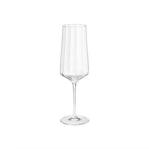 Bernadotte Champagne Flute GlaSS, Crystalline 9.1 Oz, Set of 6