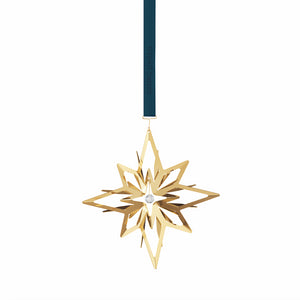 2024 Christmas Mobile Star 18 Kt Gold Plated