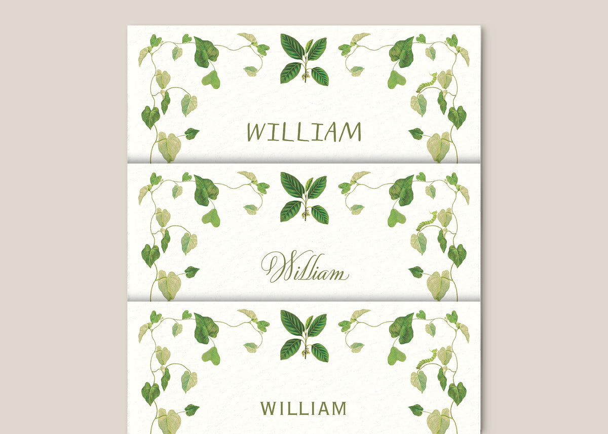 Selva Place Cards