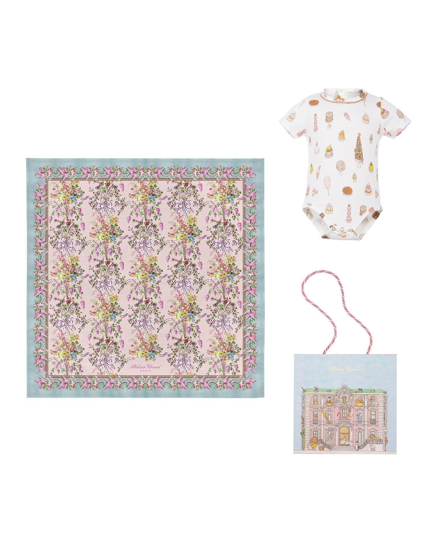 Carre Marie Antoinette & Onesie in Sweetie Pie Set