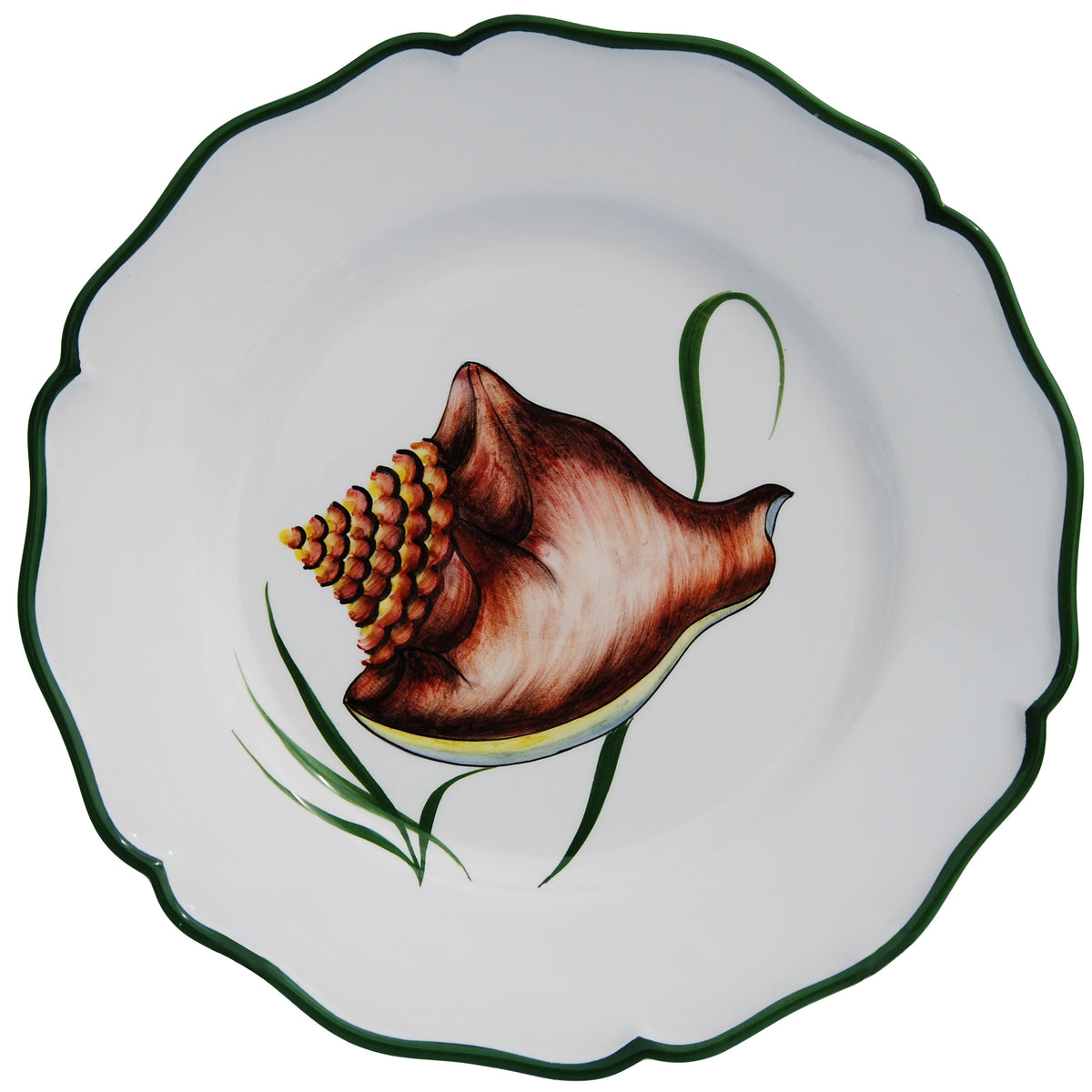 Shells Dinner Plate in Multi, Set of 4