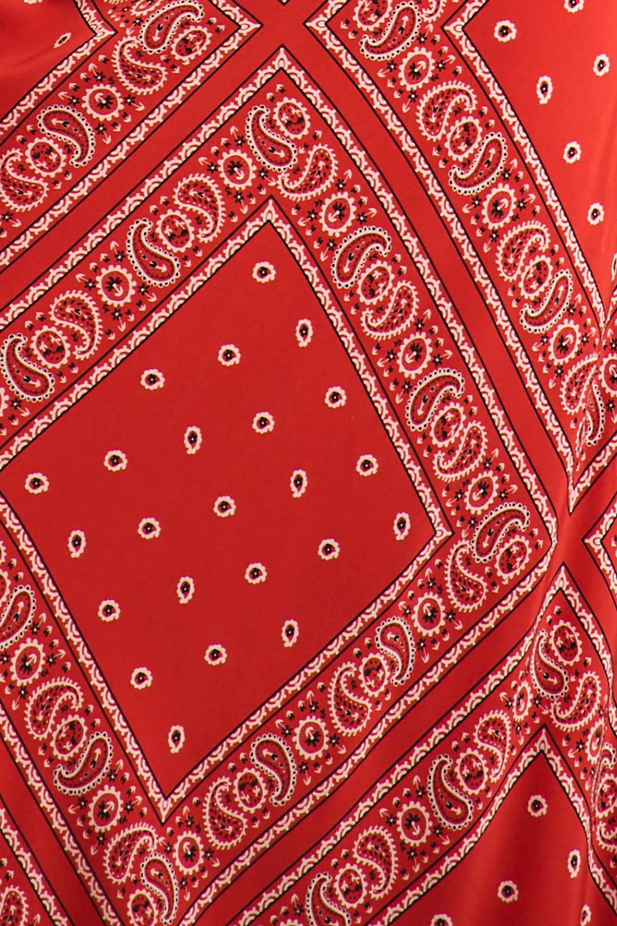 Suki Skirt in Aces Wild Red