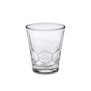 Hexagon Clear Tumbler, Set of 6