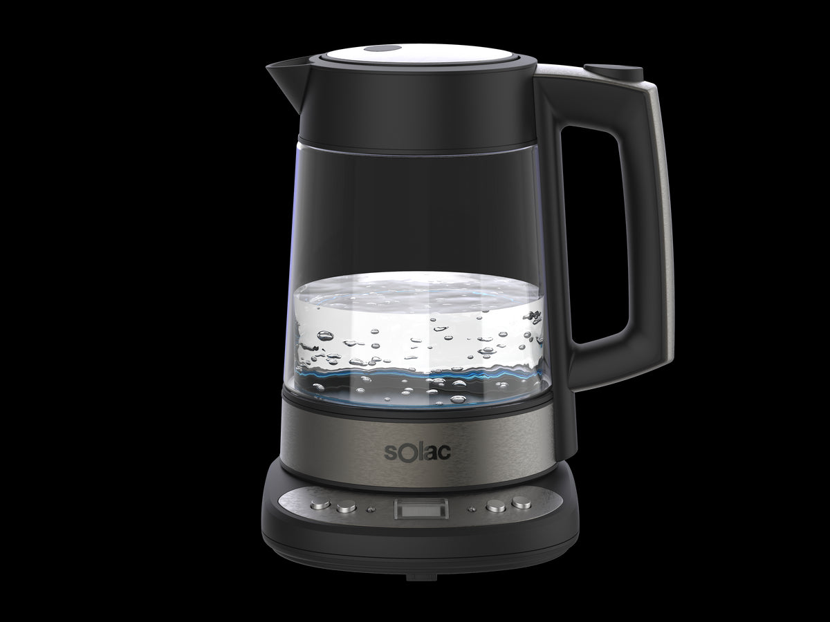 Aroa Premium Adjustable Temperature Cordless Glass Kettle