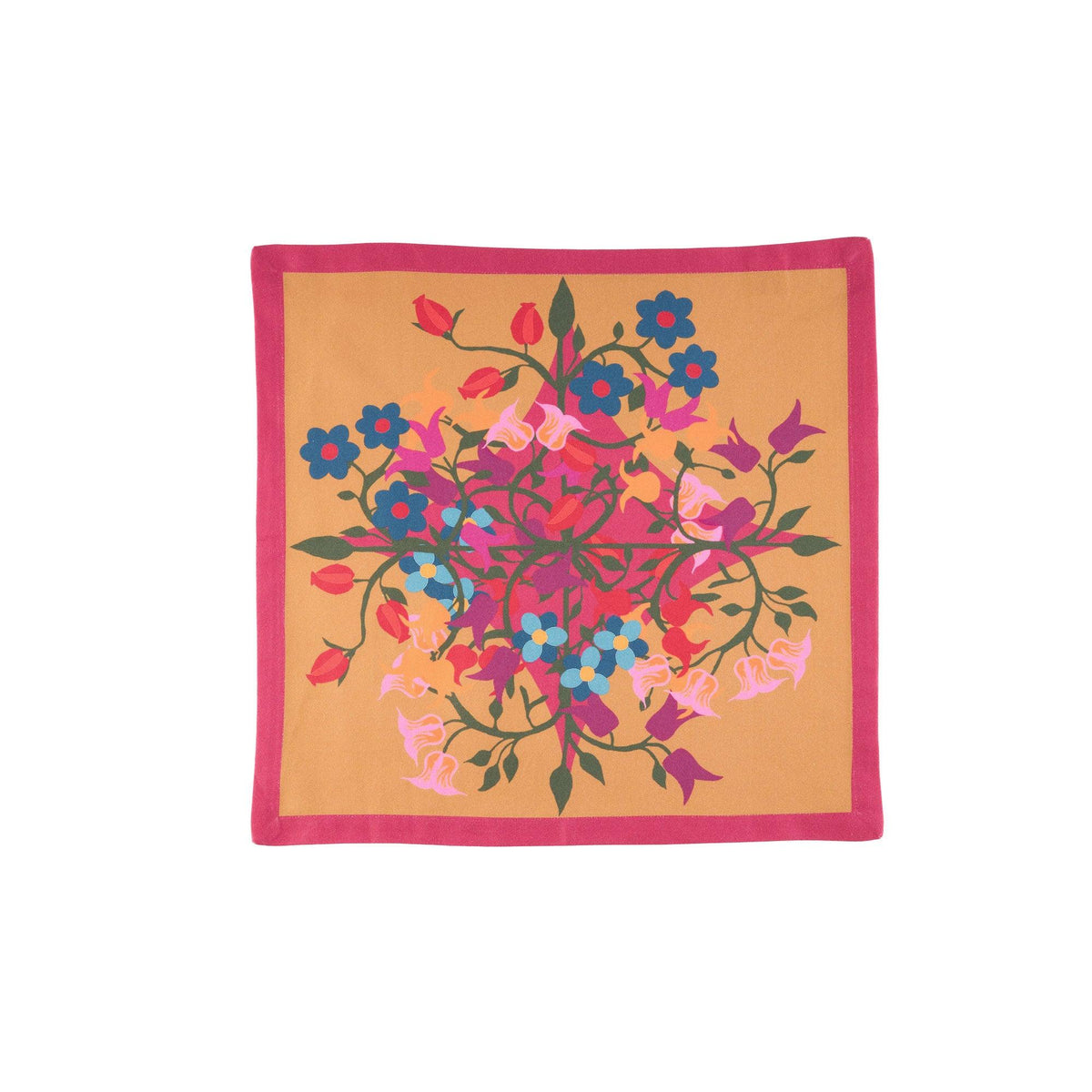 6 Napkins Blumen Orange - Sophie Williamson Design