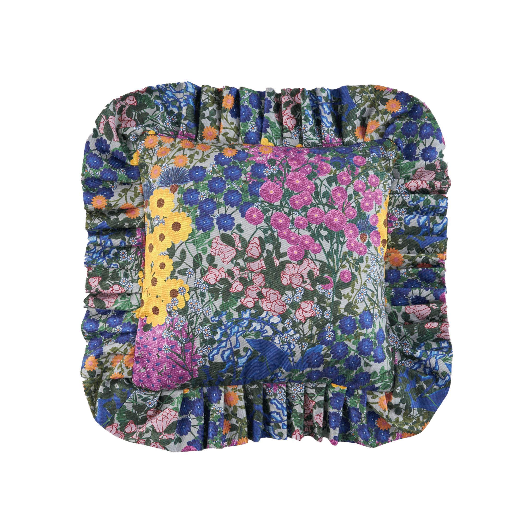 Ruffled Pillow Cover Pré Fleuri - Sophie Williamson Design