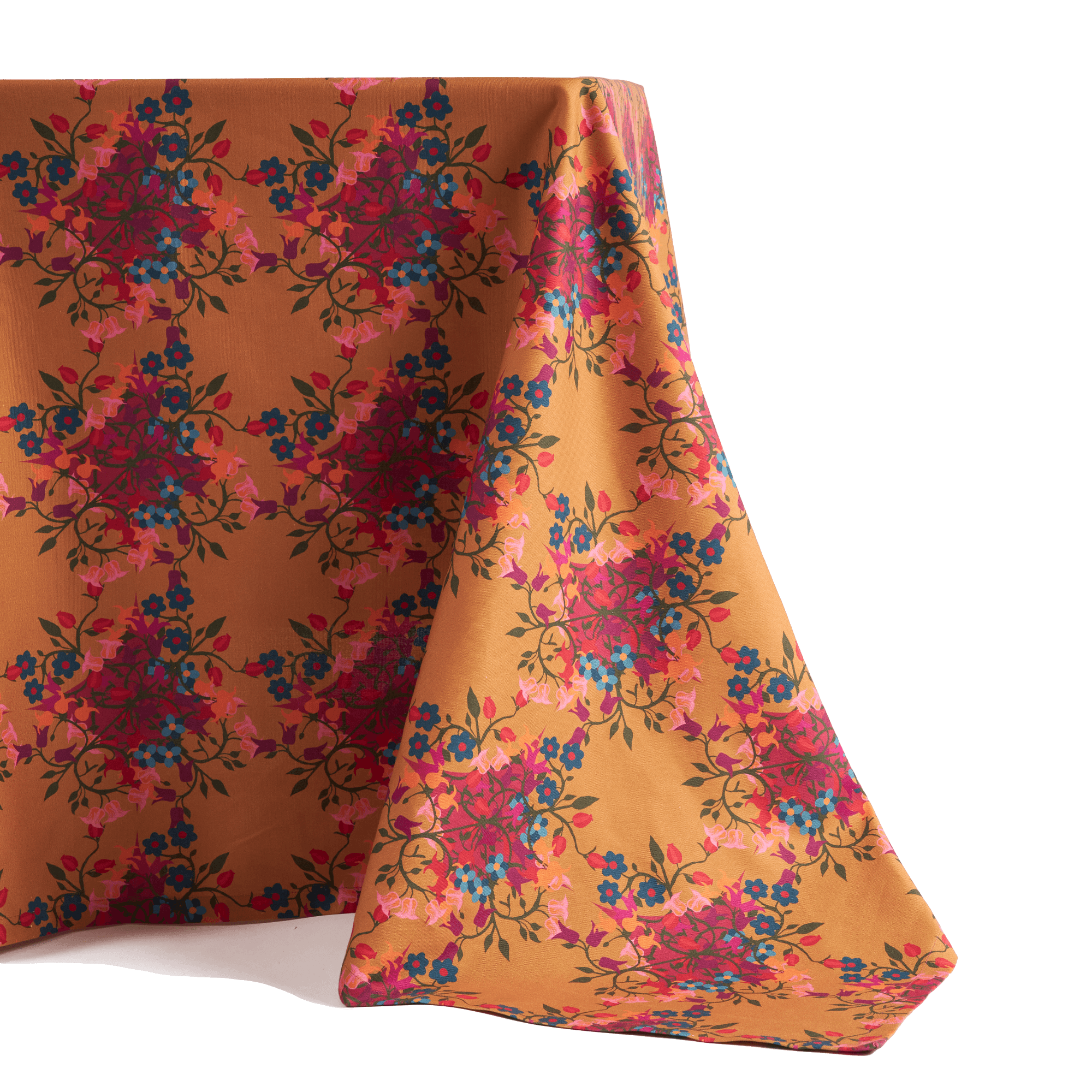 Tablecloth Blumen Orange - Sophie Williamson Design