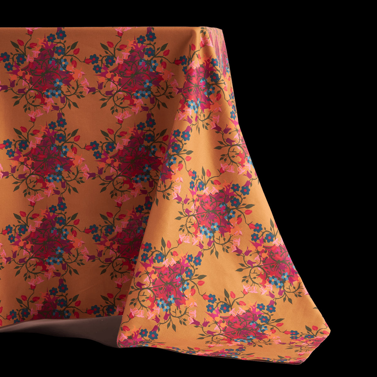 Tablecloth Blumen Orange - Sophie Williamson Design