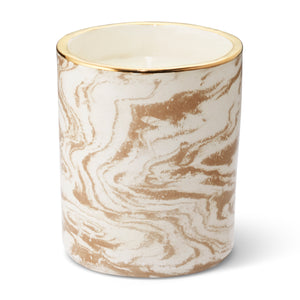 Sorrento Candle, Orange Blossom, Marbleized Sand