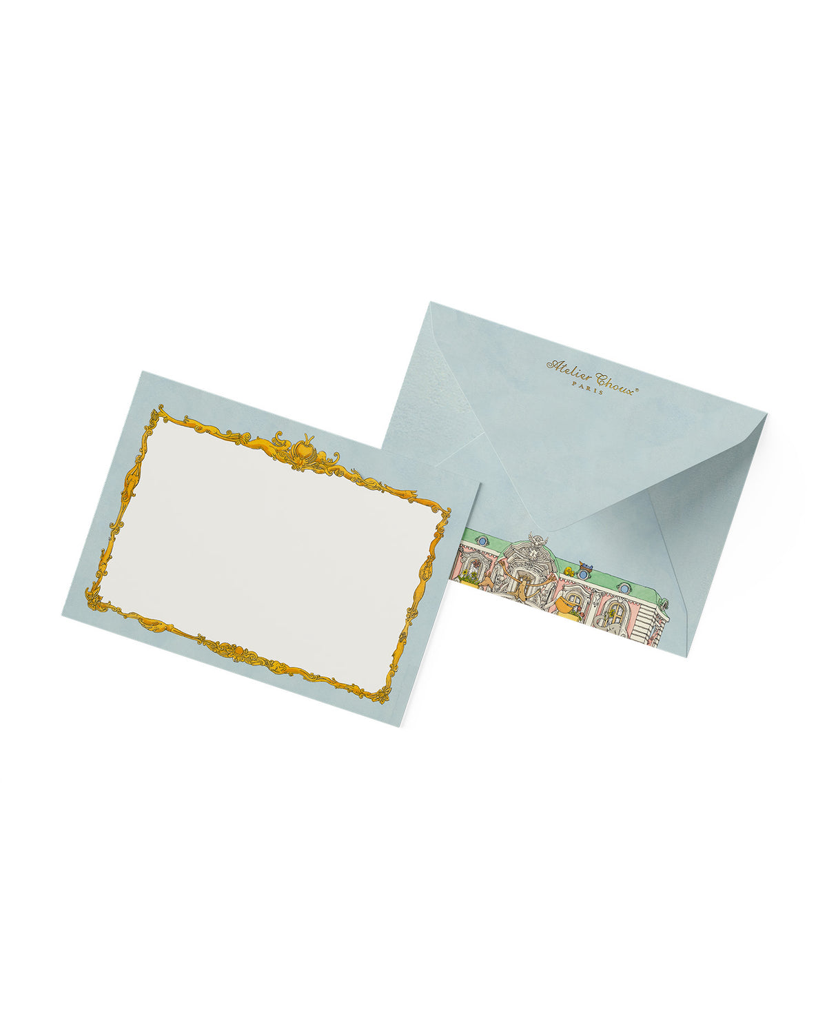 Monceau Mansion Pop-Up Stationery Set