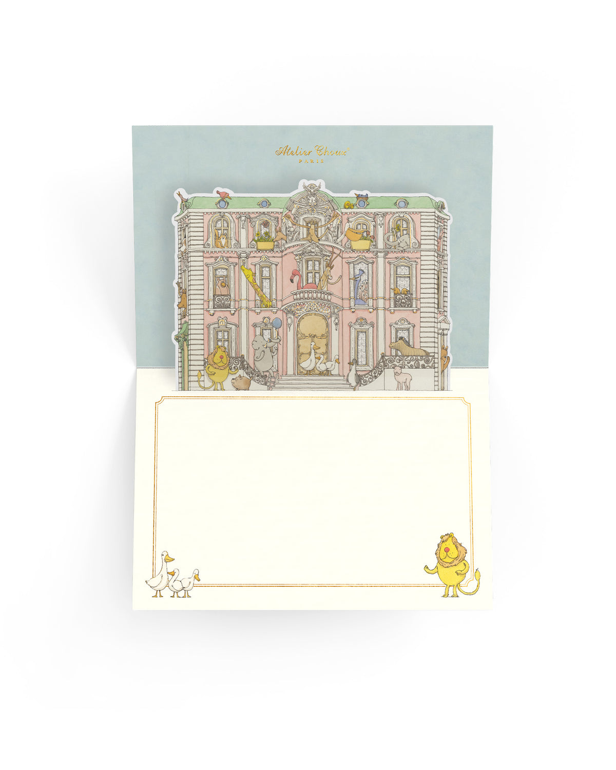 Monceau Mansion Pop-Up Stationery Set