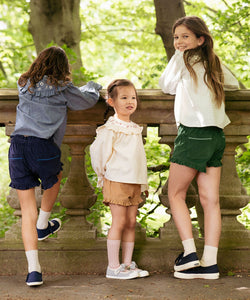 Stella Short in Navy Corduroy