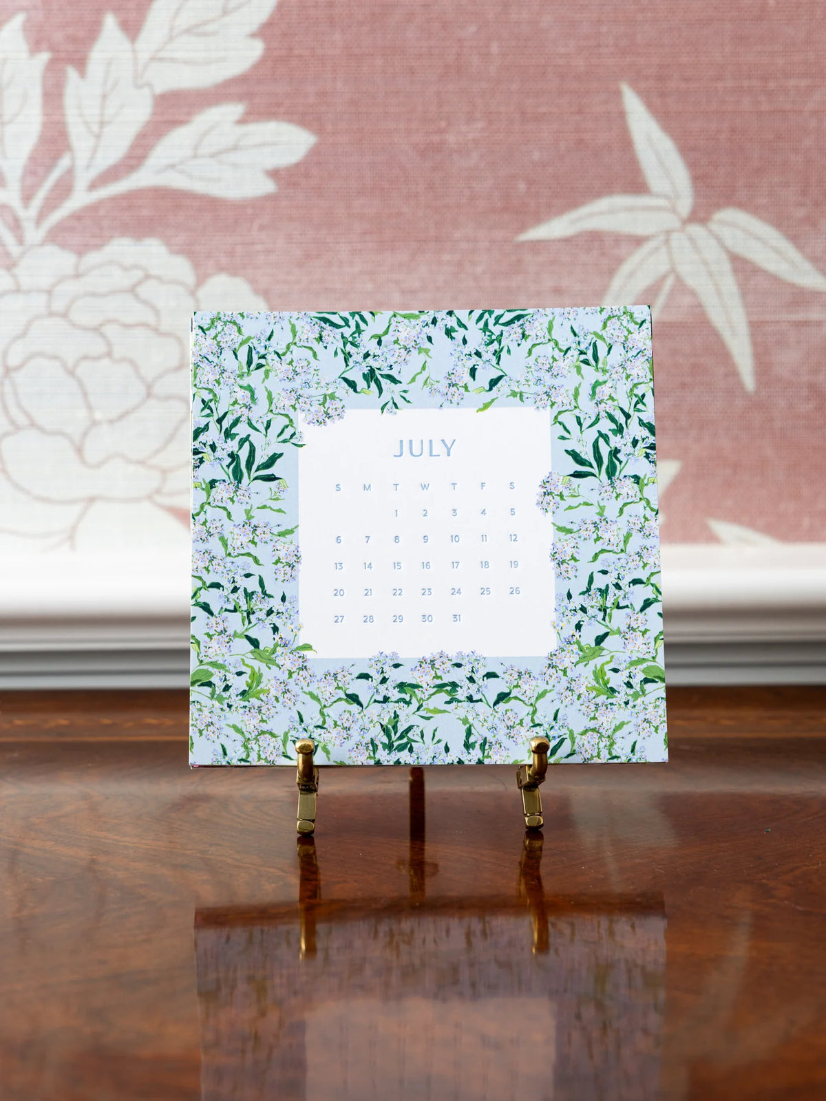 2025 Desk Calendar in the Trellis Box