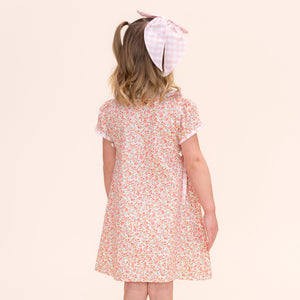 Peach Girl Dress