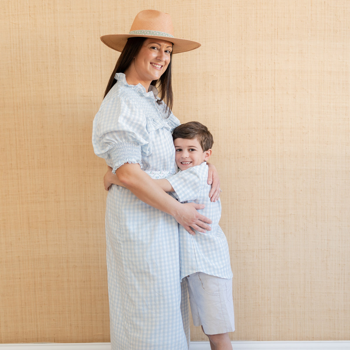 Women’s Gen Dress - Blue Gingham/Blue