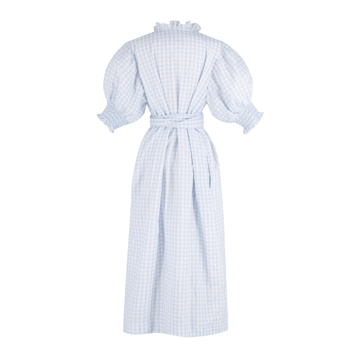 Women’s Gen Dress - Blue Gingham/Blue