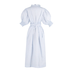 Women’s Gen Dress - Blue Gingham/Blue