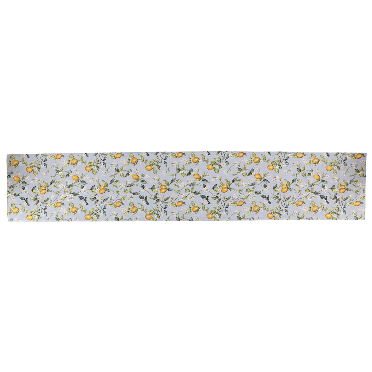 Tavola Lemons with Flowers Runner