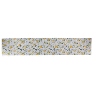 Tavola Lemons with Flowers Runner