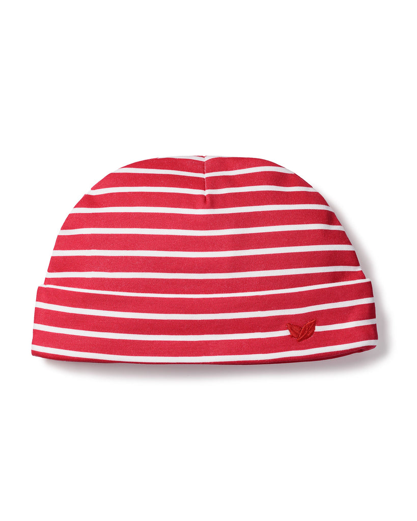 Baby’s Pima Hat in Red Stripe