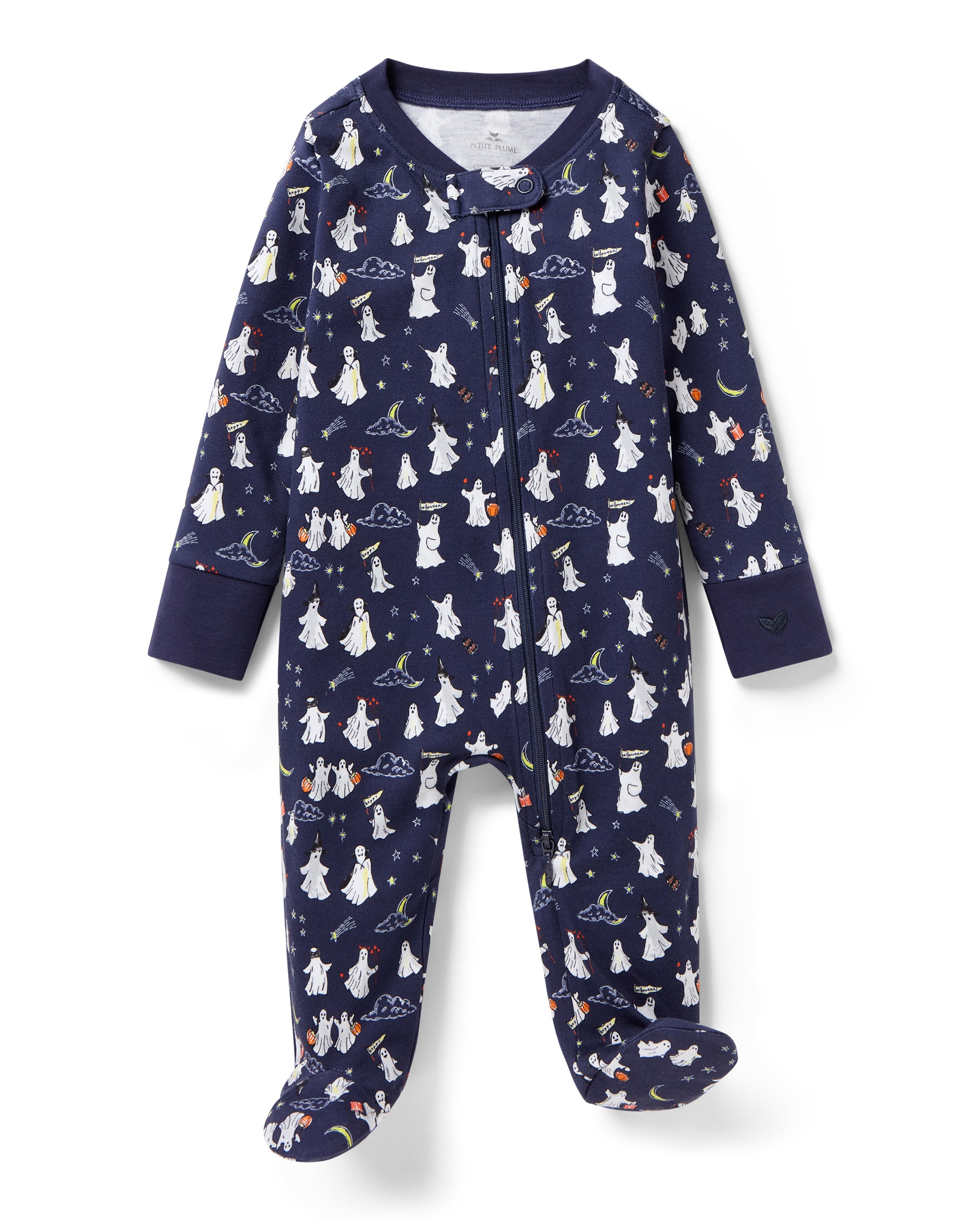 Baby’s Pima Romper in Spooky Slumber