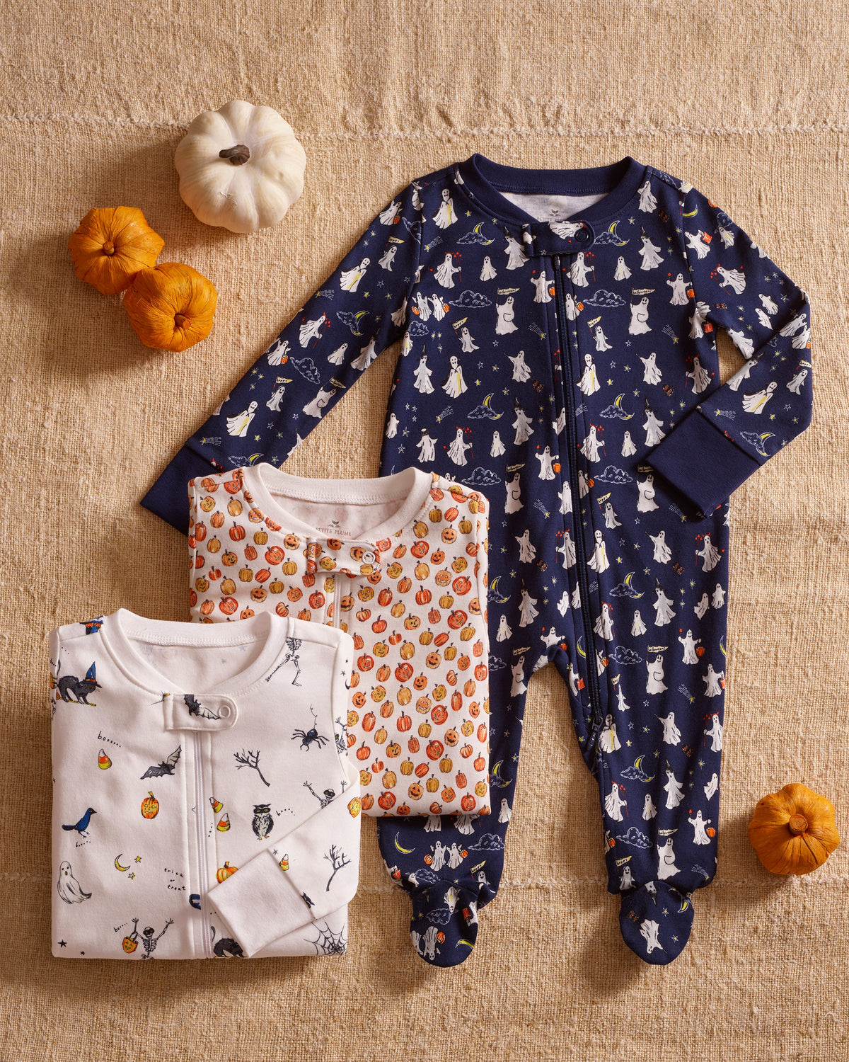 Baby’s Pima Romper in Spooky Slumber