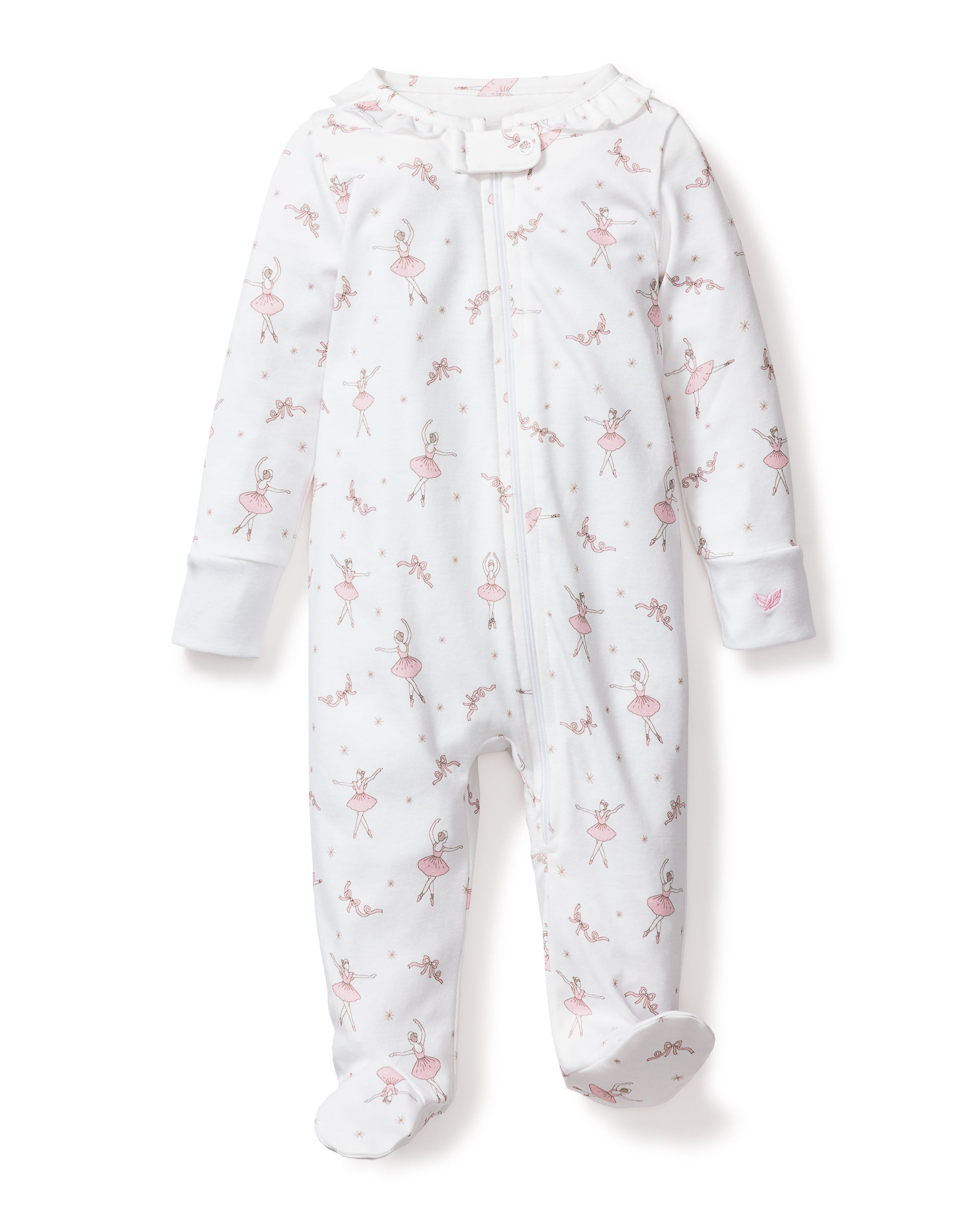 Baby’s Pima Snug Fit Romper in Sugar Plum Fairy