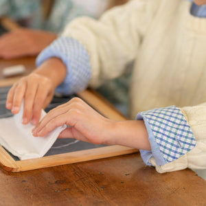 Brooks Button Down in Andover Blue with Chatham Check