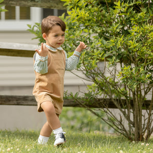 Oliver Overalls in Clubhouse Camel Corduroy