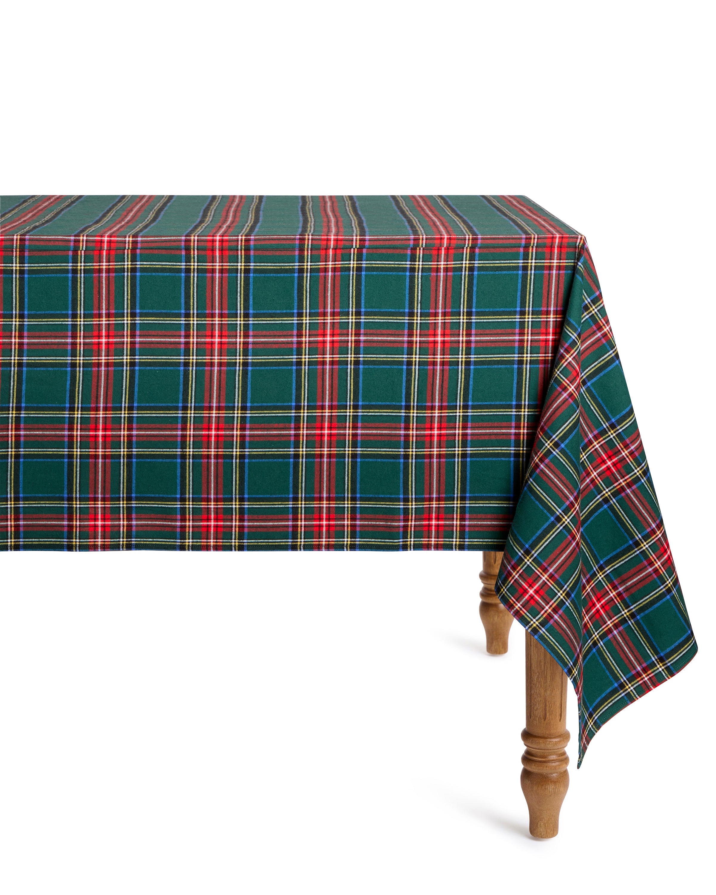 Signature Twill Tablecloth in Kensington Tartan