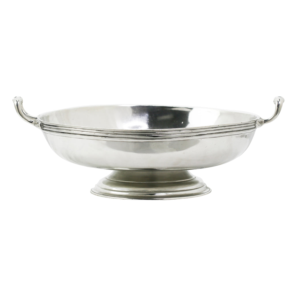 Talbot Manor Caroline Serving Bowl with Handles Round Footed