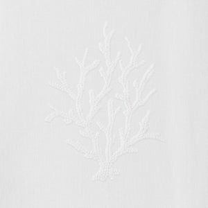 Coral Knot White Napkin