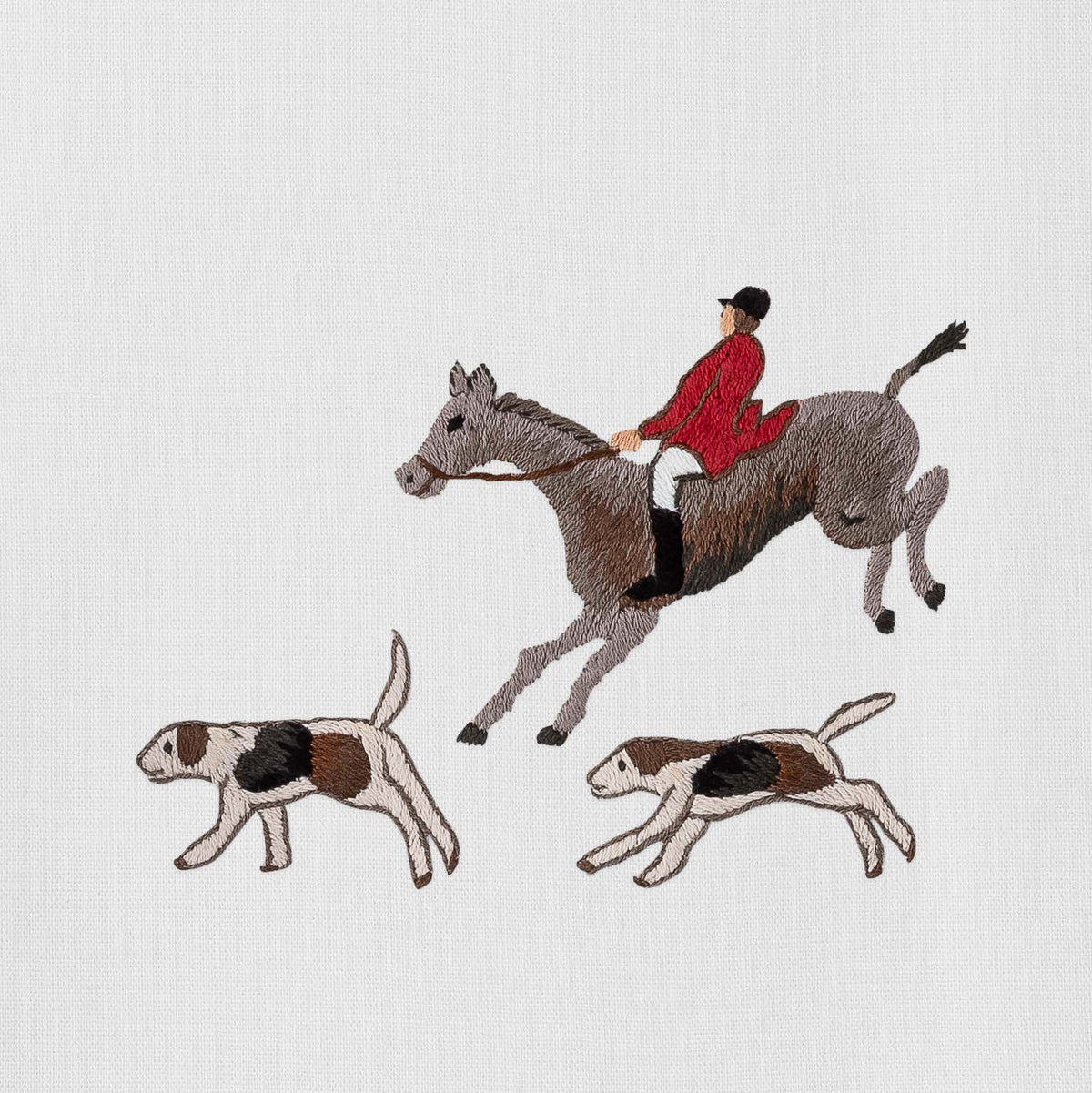 Hunt Scene Hand Towel