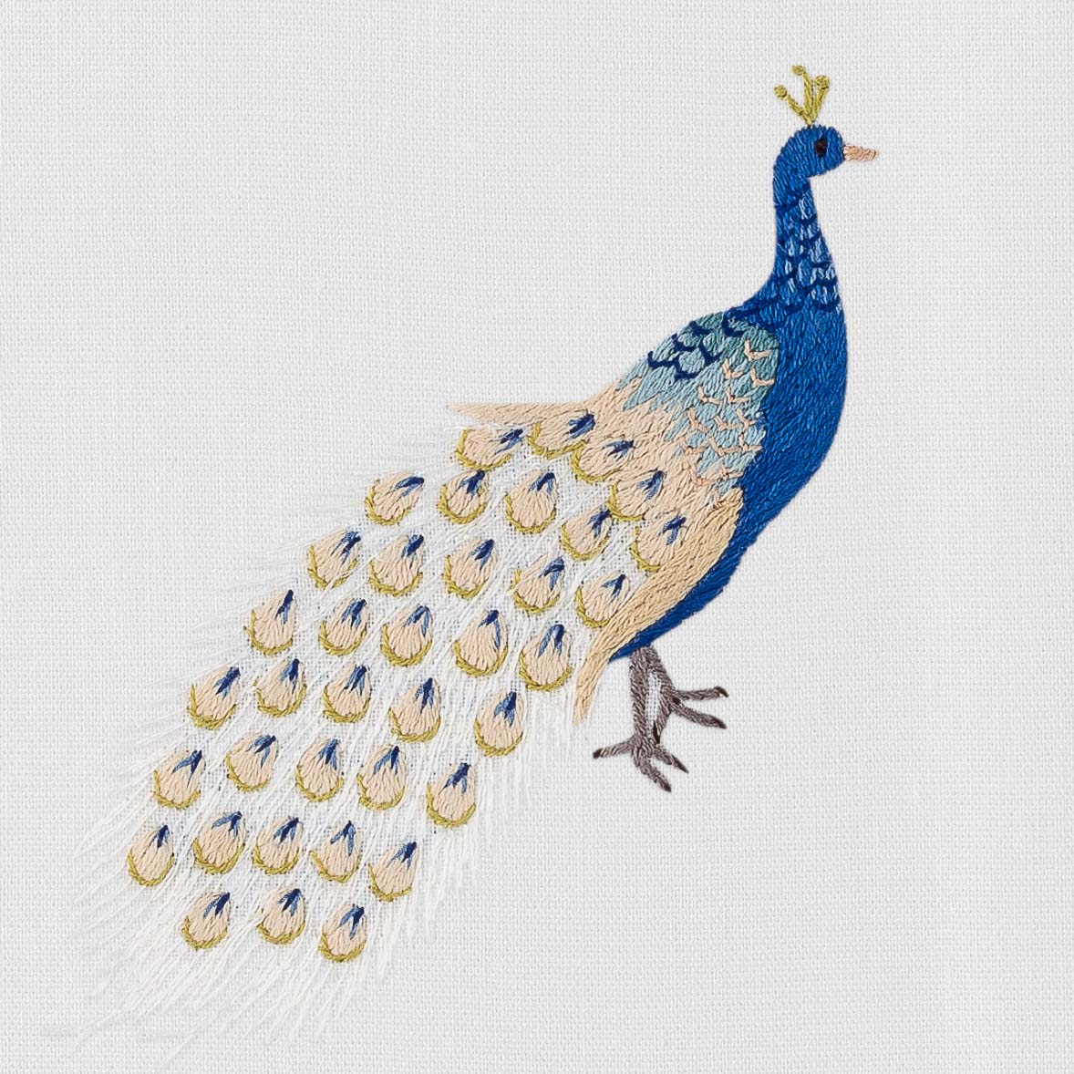 Peacock Blue Hand Towel