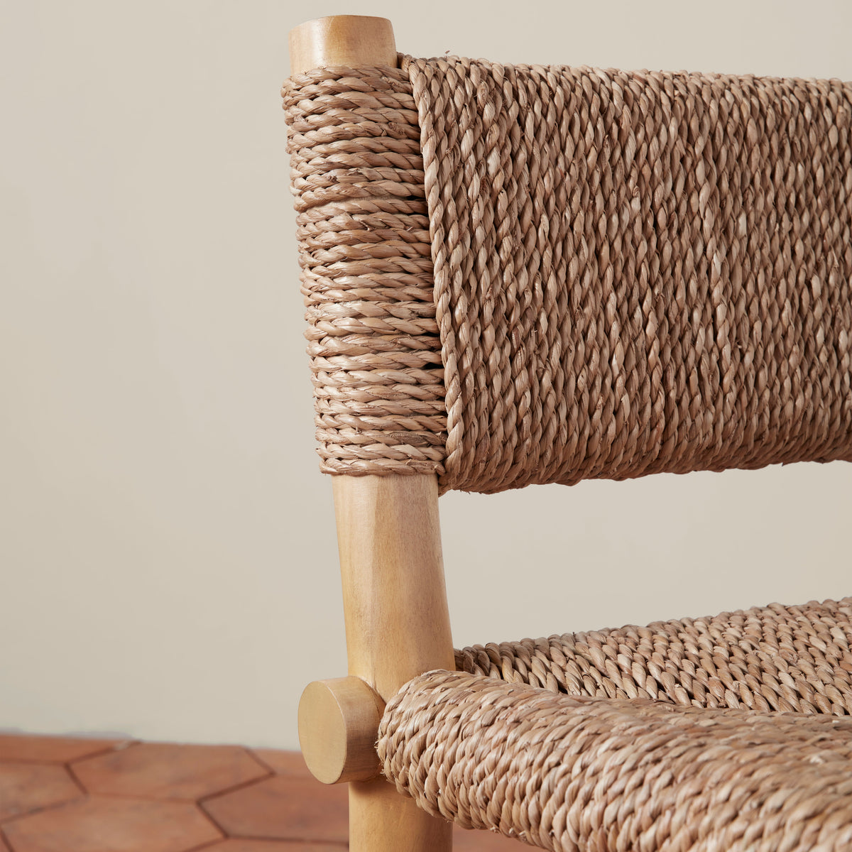 hacienda dining chair detail