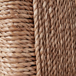 hacienda dining chair seagrass detail