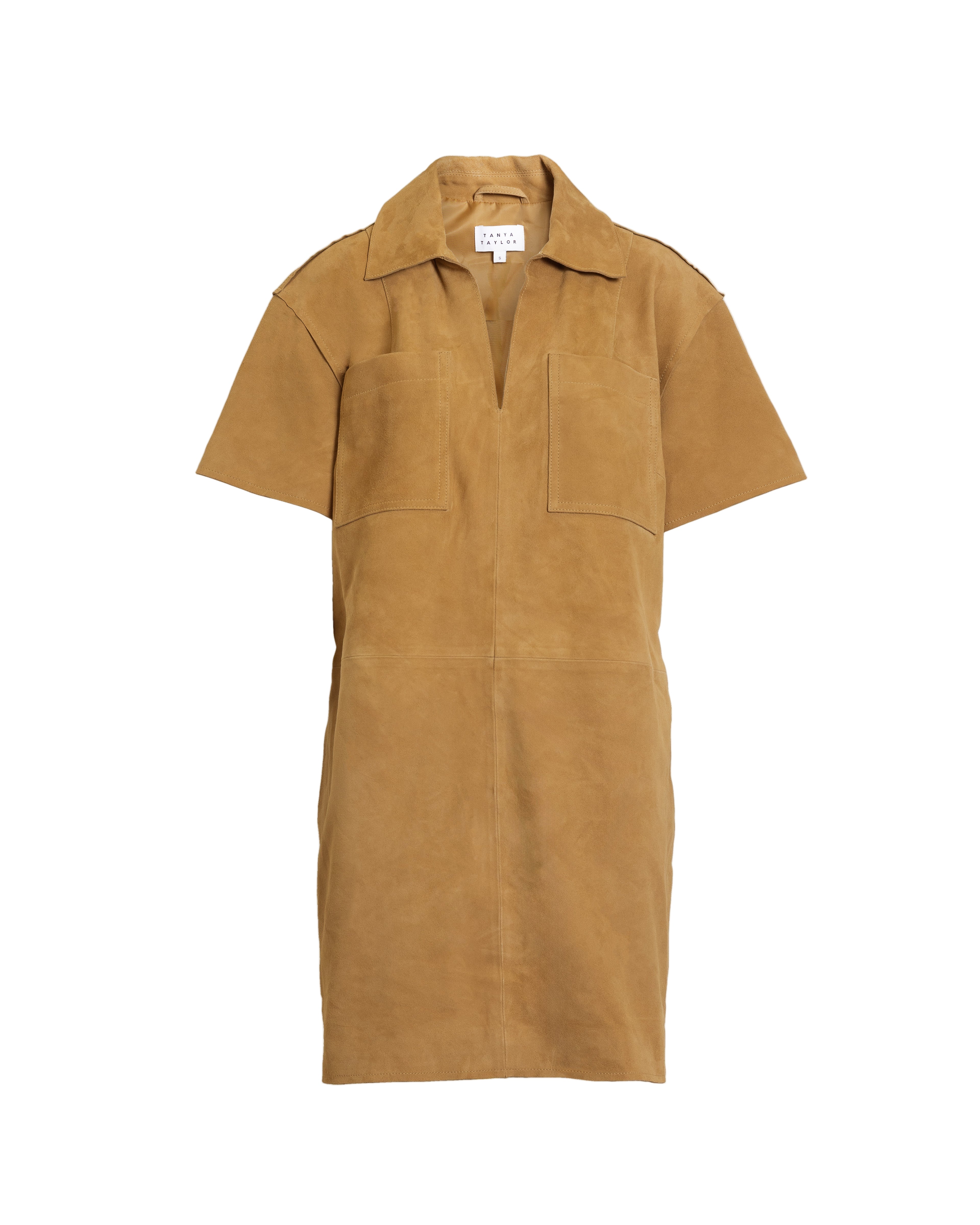 Tabby Dress in Camel