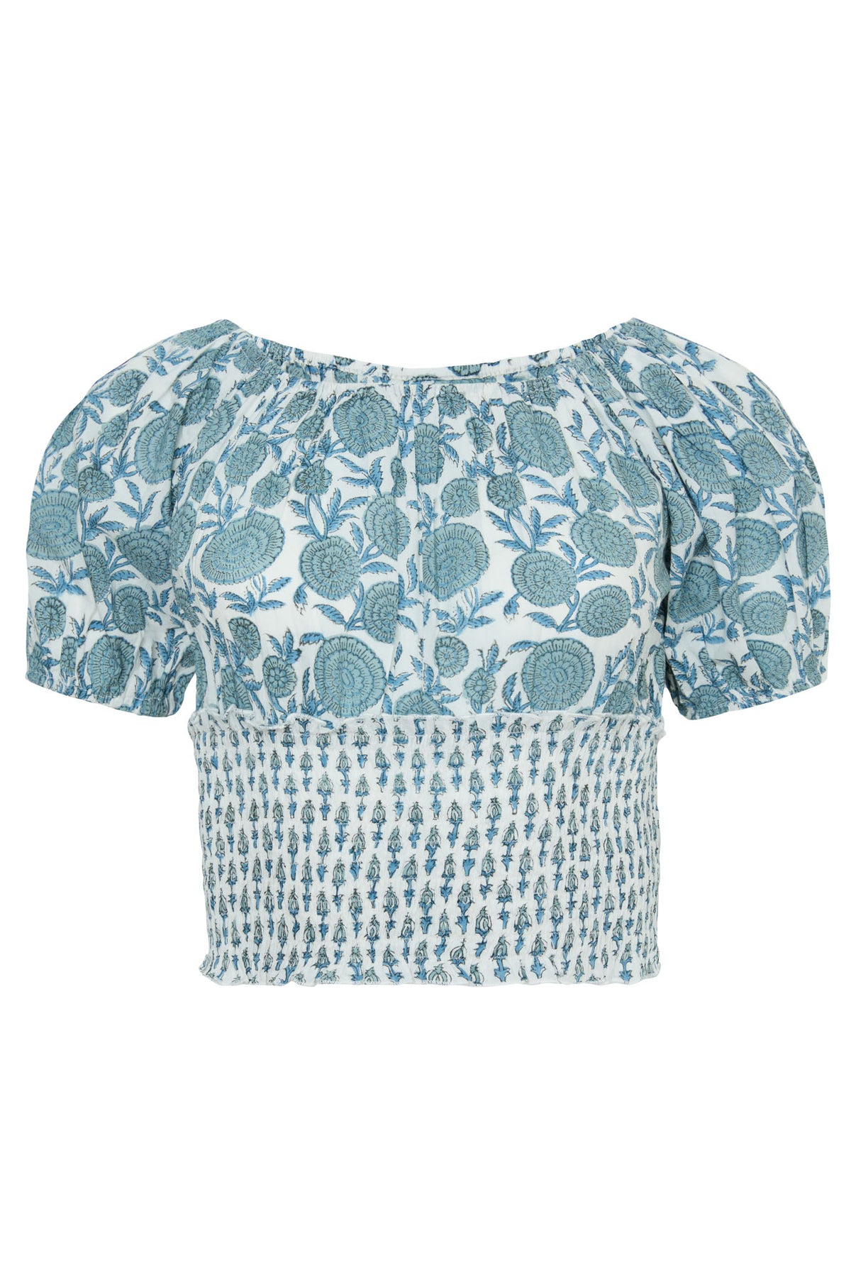 Tahiti Blouse in Blue