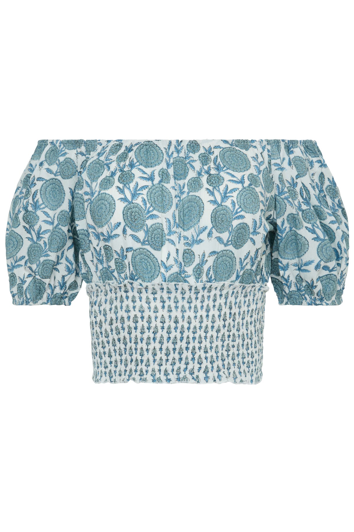 Tahiti Blouse in Blue