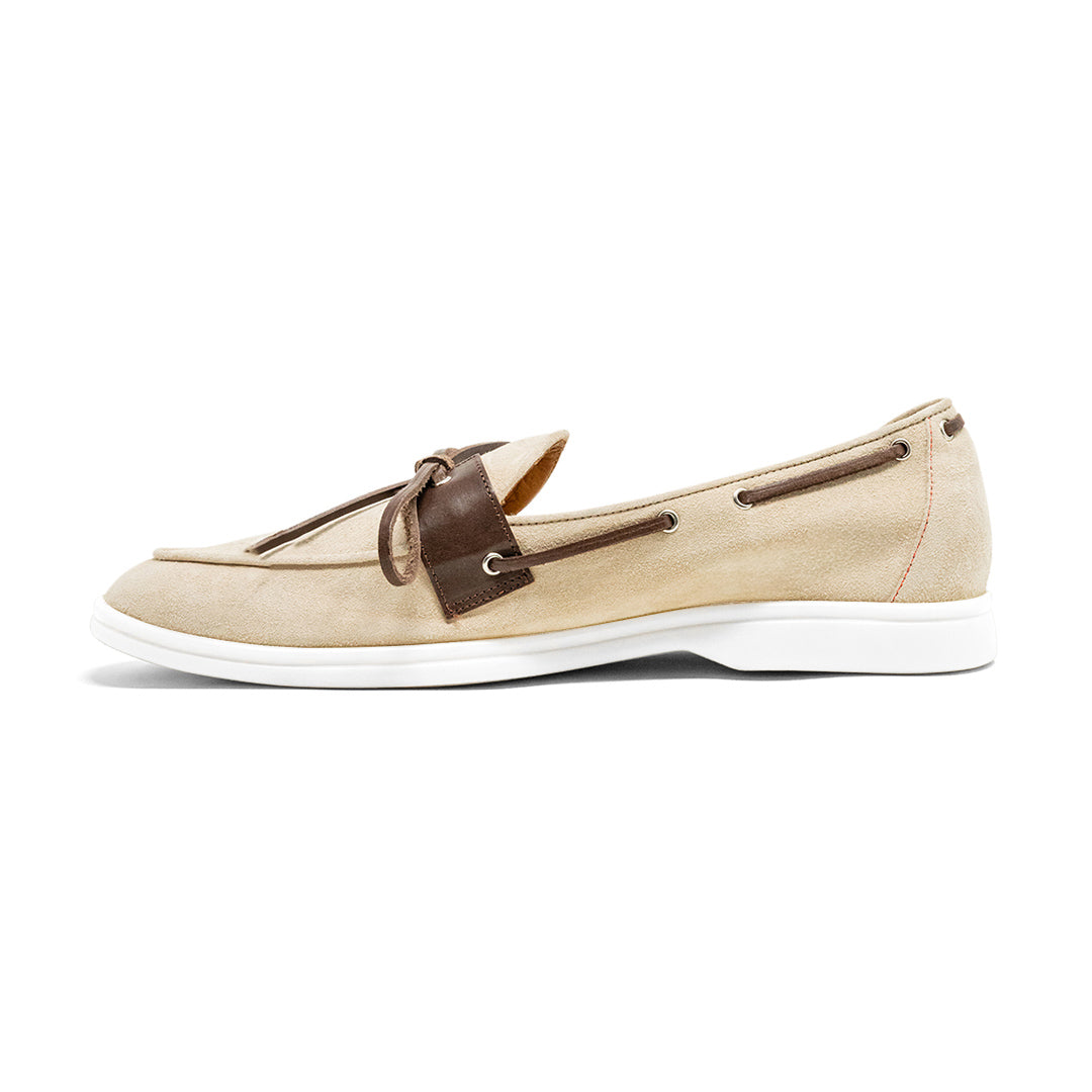 Men's Sandstone Suede Barca Yacht Loafer