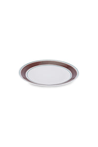 Tangerine Dessert Plate In Brown