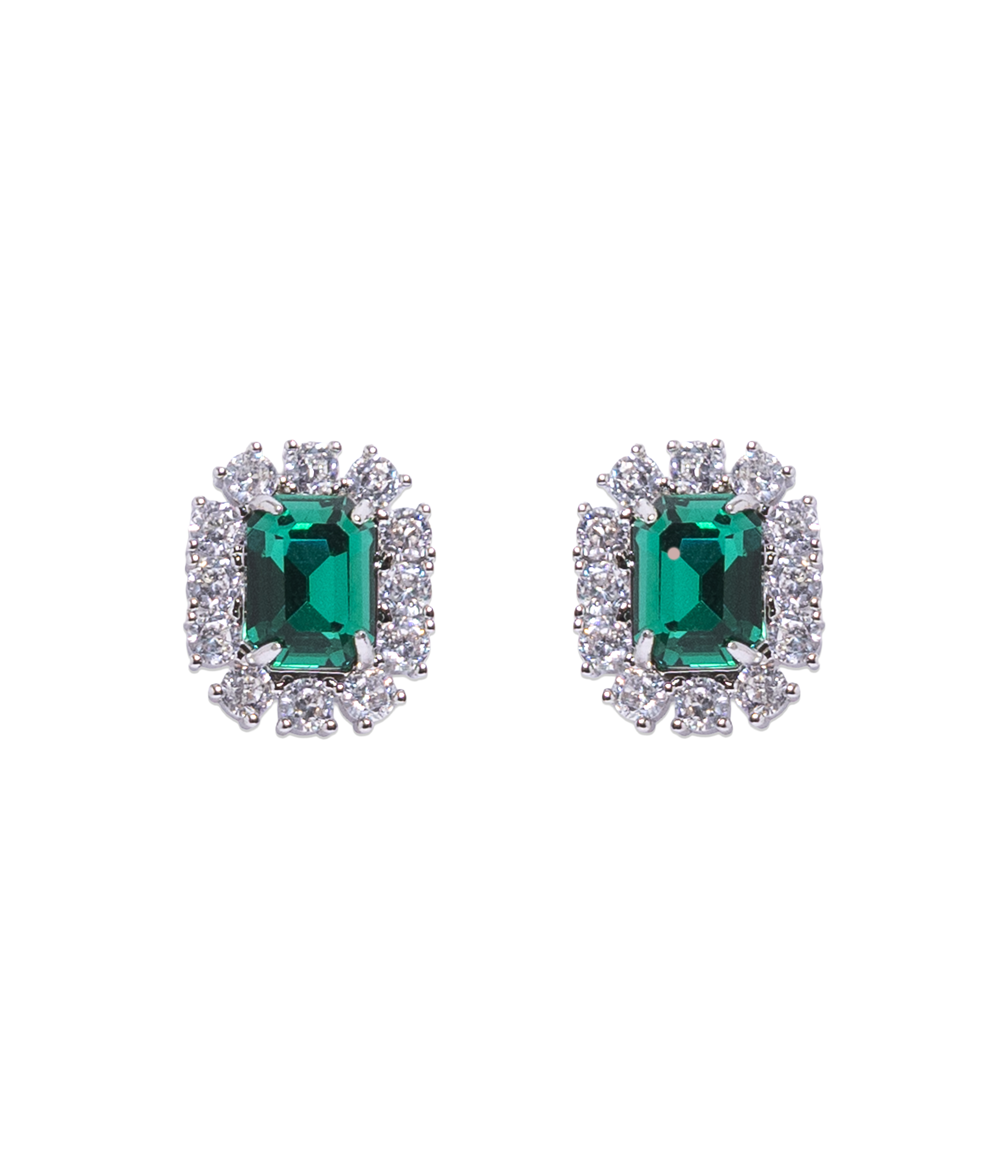 Tati Studs in Emerald