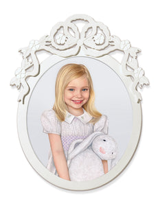 Fleur x Natalie Erwin Thalia Oval Portrait Wall Frame, 28" x 39"