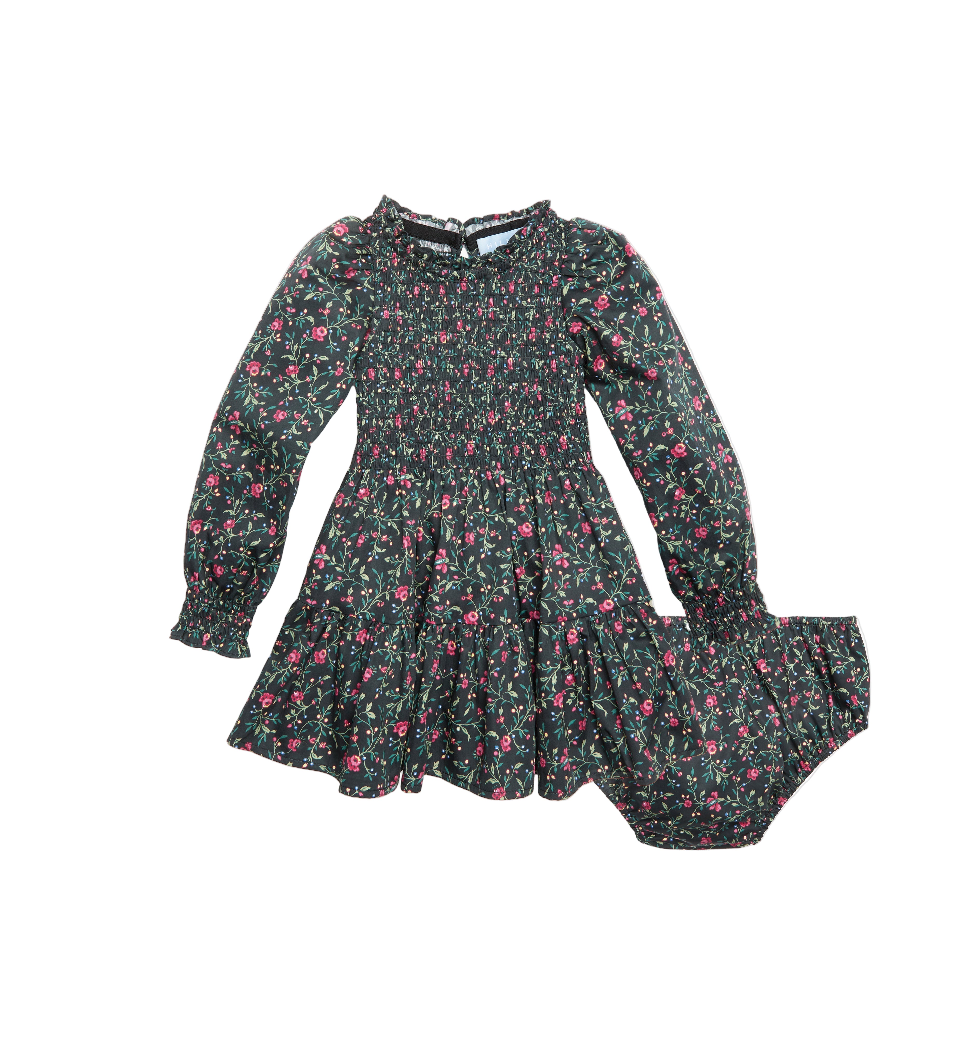 The Baby Viviana Nap Dress in Florentine Ditsy