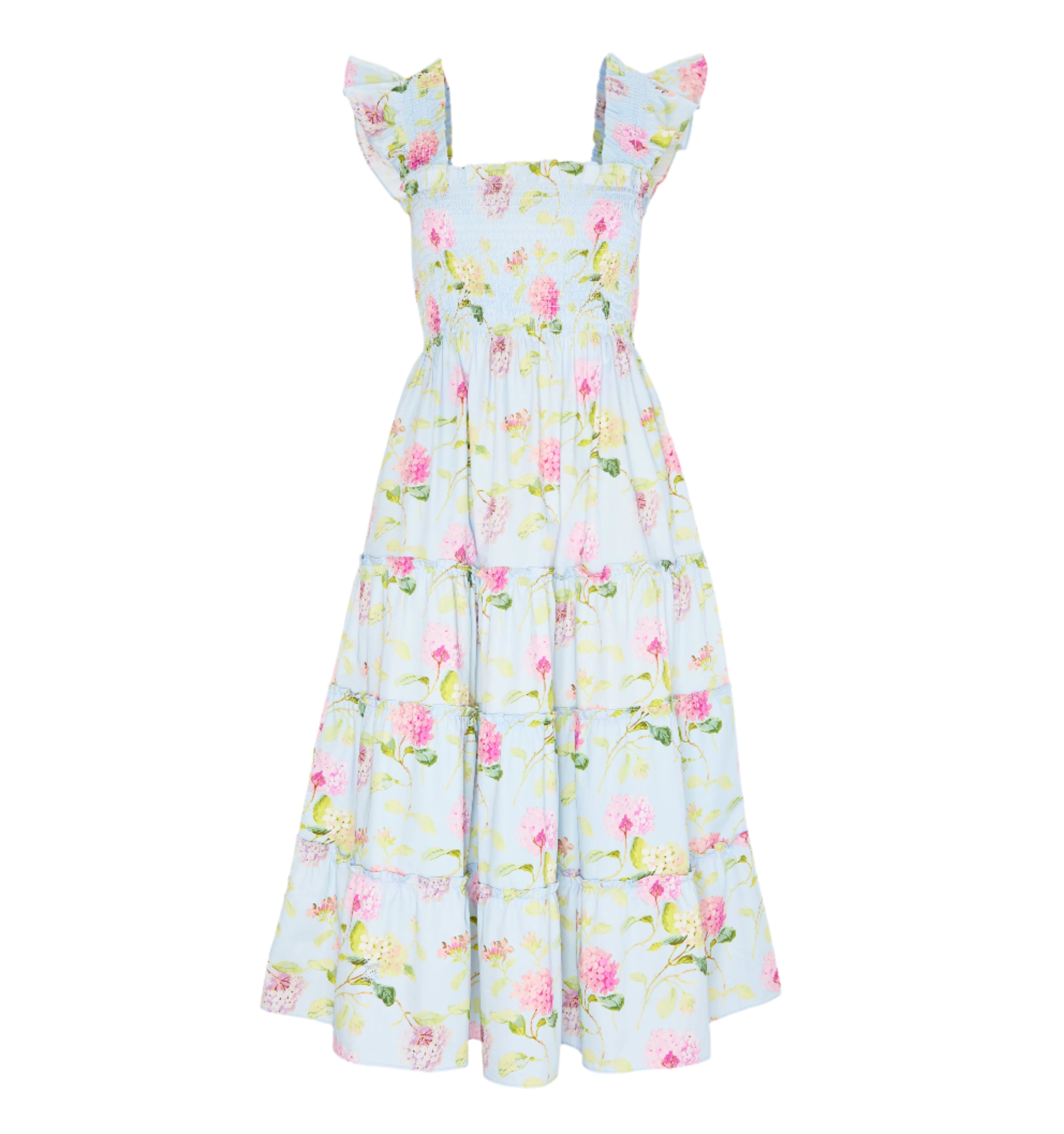 The Ellie Nap Dress in Hydrangea Chintz