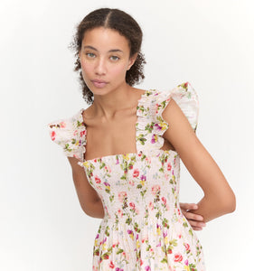 The Ellie Nap Dress in Pink Bluebonnet